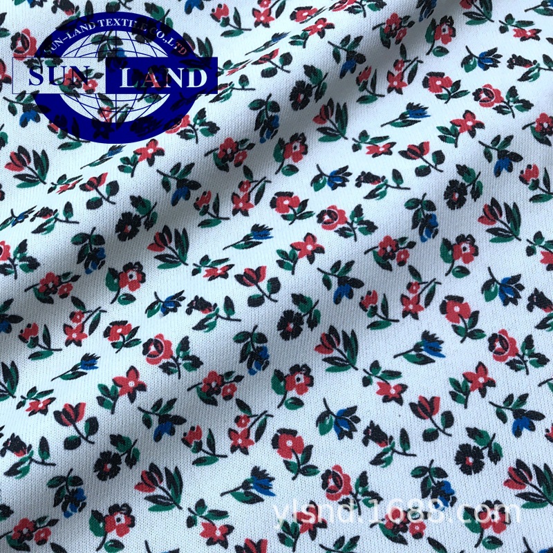 昆山DC018文化衫服裝 滌蓋棉針織汗布 熱轉(zhuǎn)移印花用 漂白
